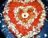 A picture of step 4 of Valentine's Day special Carrot Halawa.