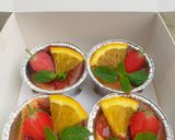 Foto langkah ke 9 dari resep Burnt cheesecake ekonomis.