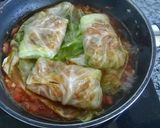 Foto del paso 10 de la receta: Rollitos de repollo rellenos de soja texturizada