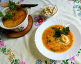 Csurgatott tojásleves recept fázis 5 fotója