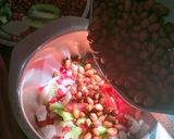 A picture of step 1 of Fruit peanuts Chaat.