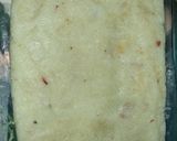 A picture of step 4 of Coconut burfi.