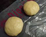 A picture of step 5 of Swiss roll tutti frutti cookies.
