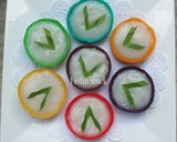 Foto langkah ke 6 dari resep Rainbow Lumpur Lapindo (Talam).