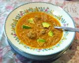 A picture of step 6 of Noodle Soup with Meatballs.