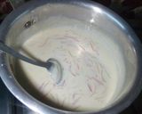 A picture of step 4 of Colored Vermicelli Custard With Banana Jelly Flavor.