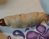 A picture of step 12 of Cheddarwurst in a blanket from scratch.