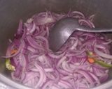 A picture of step 4 of Vegetable Biryani.