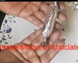 A picture of step 5 of Chicken chocolate kebabs.