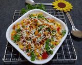A picture of step 4 of Sweet corn chaat in five minutes.