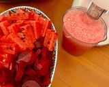 Hình bước làm 2 của món Nước Ép Củ Dền Và Dưa Hấu Bổ Máu Đẹp Da