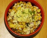 A picture of step 6 of Sweetcorn salad Mexican style.