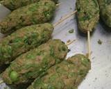 Green peas seekh kabab recipe step 3 photo