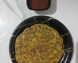 A picture of step 3 of Maize Flour and Raddish pancakes.