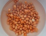 Hình bước làm 1 của món Canh bí đỏ đậu phộng(món chay)