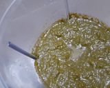A picture of step 3 of Sarso ka saag.