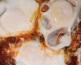 A picture of step 5 of Shakshuka..quick brunch😊.
