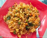 A picture of step 4 of My version of sabudana khichadi.