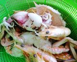 Gambar langkah 2 resipi Shell Out Lesung Batu #MAHN.