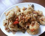 Foto langkah ke 3 dari resep Cumi tepung bawang putih cabe.