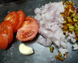 Foto del paso 1 de la receta: Salsa criolla 🍅🧅🧄🌶️