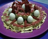 Foto langkah ke 5 dari resep Mie instan cake.