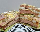 Foto del paso 3 de la receta: Mini torre de panqueques súper fácil y económica