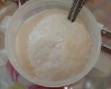 Foto langkah ke 1 dari resep 188. No Knead Pizza Eggless dengan Pinggiran Sosis.