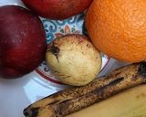 A picture of step 1 of Fruit chaat.