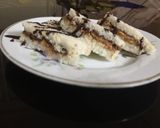 A picture of step 4 of Sweet sandwich.
