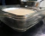 Foto langkah ke 8 dari resep Japanese (Cotton) Cheese Cake Keto friendly.