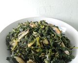 Foto langkah ke 3 dari resep Tumis Daun Singkong teri rebus.