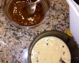 Foto del paso 1 de la receta: Tortita marmolado en lata de durazno 💝