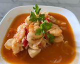 Foto langkah ke 6 dari resep Udang asam manis.