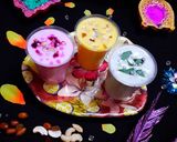 রঙিন ঠান্ডাই (Rangin Thandai recipe in bengali) রেসিপি ধাপ - 4 ছবি