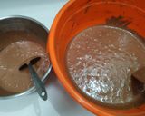 Foto langkah ke 4 dari resep Brownies Kukus anti Gagal, Lembut dan enak.