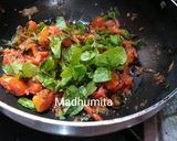 A picture of step 5 of Chettinad Semiya Upma.