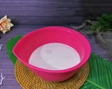 Foto langkah ke 4 dari resep Dadar Gulung Mawar  Tanpa Santan Tanpa Telur.