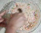 A picture of step 3 of Leftover Bread and Sooji Uttapam Recipe.