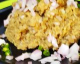 A picture of step 2 of Moong dal Punga(bharta).