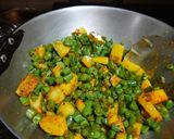 बीन्स आलू(beans aloo sabji recepie in hindi) रेसिपी चरण 3 फोटो