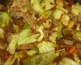 Foto langkah ke 7 dari resep Tongseng Kambing Pedas, Enak dan Tanpa Amis.