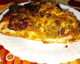 Foto del paso 1 de la receta: Pizza de kebab de cerdo con champiñones