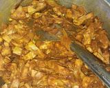 A picture of step 4 of Kathal do pyaaza.