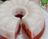 Foto langkah ke 5 dari resep Puding Santan Buah Kestela (Pepaya).