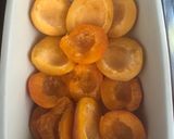 A picture of step 2 of Baked apricots with rose water and cardamom.