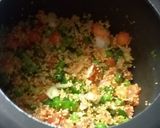 A picture of step 3 of Daliya Pulao.