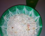 A picture of step 2 of Mixed fish roll.
