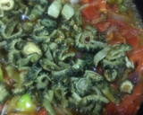 A picture of step 5 of Karele Pyaaz.