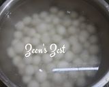A picture of step 4 of White Tapioca Pearls or Boba Balls.